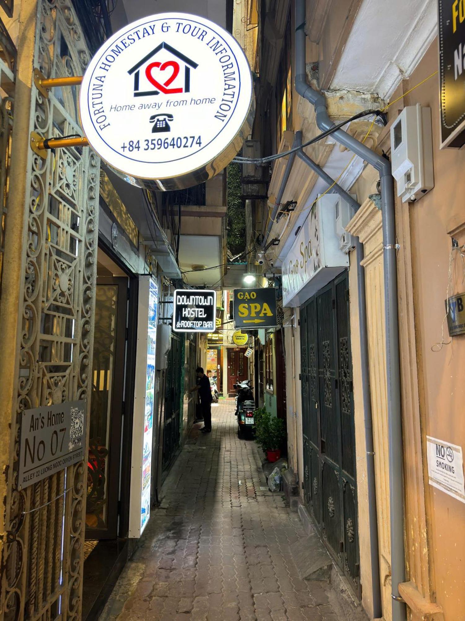 Fortuna Homestay Hanoi Exterior photo